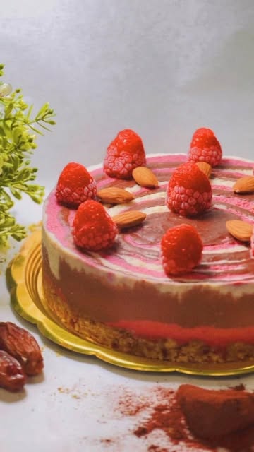 Raspberry cheesecake from Joy Foods